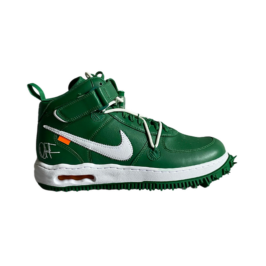 NIKE AIR FORCE 1 MID OFF WHITE PINE GREEN