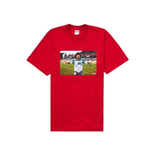 SUPREME MARADONA TEE RED