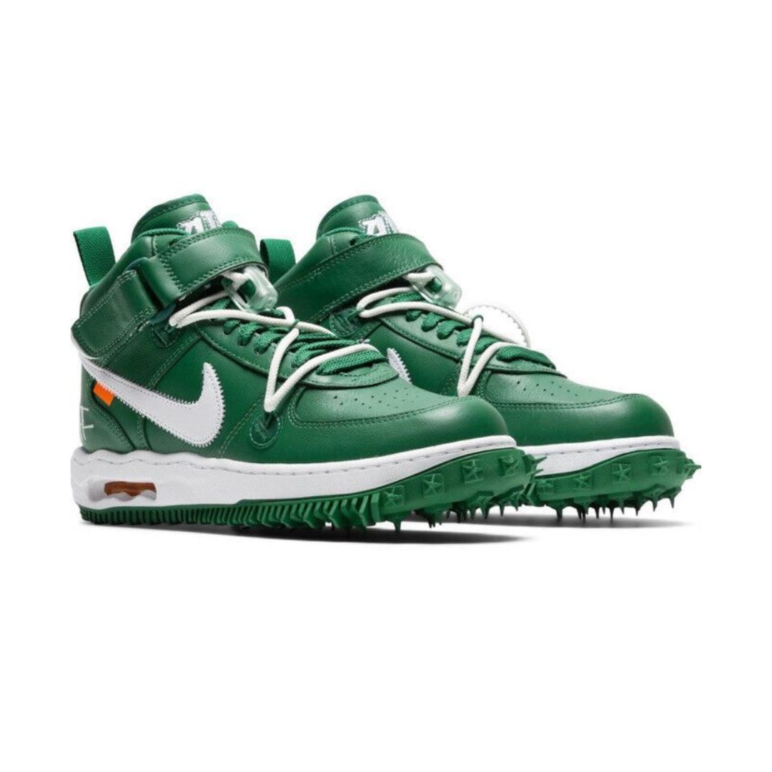 NIKE AIR FORCE 1 MID OFF WHITE PINE GREEN